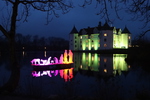 Weihnachtsmarkt Schoss Glücksburg mit Schloss